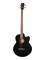 Cort AB850F-BK-BAG Acoustic Bass Series Электроакустическая бас-гитара, с вырезом, черная AB850F-BK-BAG