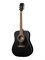 Parkwood W81E-WBAG-BKS Электроакустическая гитара, черная, с чехлом. W81E-WBAG-BKS