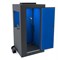 Izocab IzoCab-Base-GF-BL Звукоизоляционная кабина, цвет графит/синий IzoCab-Base-GF-BL