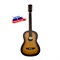 Кунгурская Акустика F-Sunburst Гитара акустическая, санберст F-Sunburst