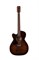 Art & Lutherie 042715 Legacy Left Bourbon Burst CW QIT Электроакустическая гитара, леворукая 042715