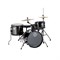 Ludwig LC178X016 Pocket Kit Questlove Барабанная установка, черная LC178X016