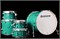 Ludwig LCEM52207 Evolution Maple Барабанная установка, зеленая, 4 коробки LCEM52207