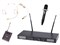 Laudio 4000-UX Беспроводная микрофонная система, ручной и головной микрофон 4000-UX