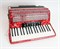 Weltmeister Topas-III-96/37-RD Topas III Аккордеон 37/96/III/7/3, красный, с ремнями и чехлом Topas-III-96/37-RD
