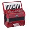 Soundsation VOCE-I-2648-RD Infinito Аккордеон 26/48-3, красный VOCE-I-2648-RD