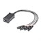 Soundking CXA032 DMX кабель, 4хXLR(3p)female - RJ-45 CXA032