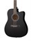 FFG-4101C-BK Акустическая гитара, с вырезом, черная, Foix FFG-4101C-BK