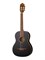Ortega R221SNBK Family Series Классическая гитара, размер 4/4, узкий гриф, черная, с чехлом R221SNBK