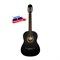 Кунгурская Акустика K-Black Гитара классическая, черная K-Black