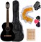 FLIGHT C-120 BK PACK - Гитара классическая в наборе C-120 BK PACK