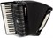 HOHNER MATTIA IV 96 BK gun black pearl keys - Аккордеон 7/8 A17221
