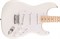 FENDER SQUIER Sonic Stratocaster HT, Maple Fingerboard, White Pickguard, Arctic White Электрогитара Sonic Stratocaster HT, Maple Fingerboard, White Pickguard, Arctic White