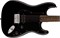 FENDER SQUIER Sonic Stratocaster HT H, Laurel Fingerboard, Black Pickguard, Black Электрогитара Sonic Stratocaster HT H, Laurel Fingerboard, Black Pickguard, Black