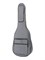 Lutner MLDG-33 Чехол для акустической гитары утепленный, серый/чёрный MLDG-33