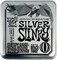 ERNIE BALL 3818 John Mayer Silver Slinky Nickel Wound 10.5-47 (pack 3) - Струны для электрогитары P03818